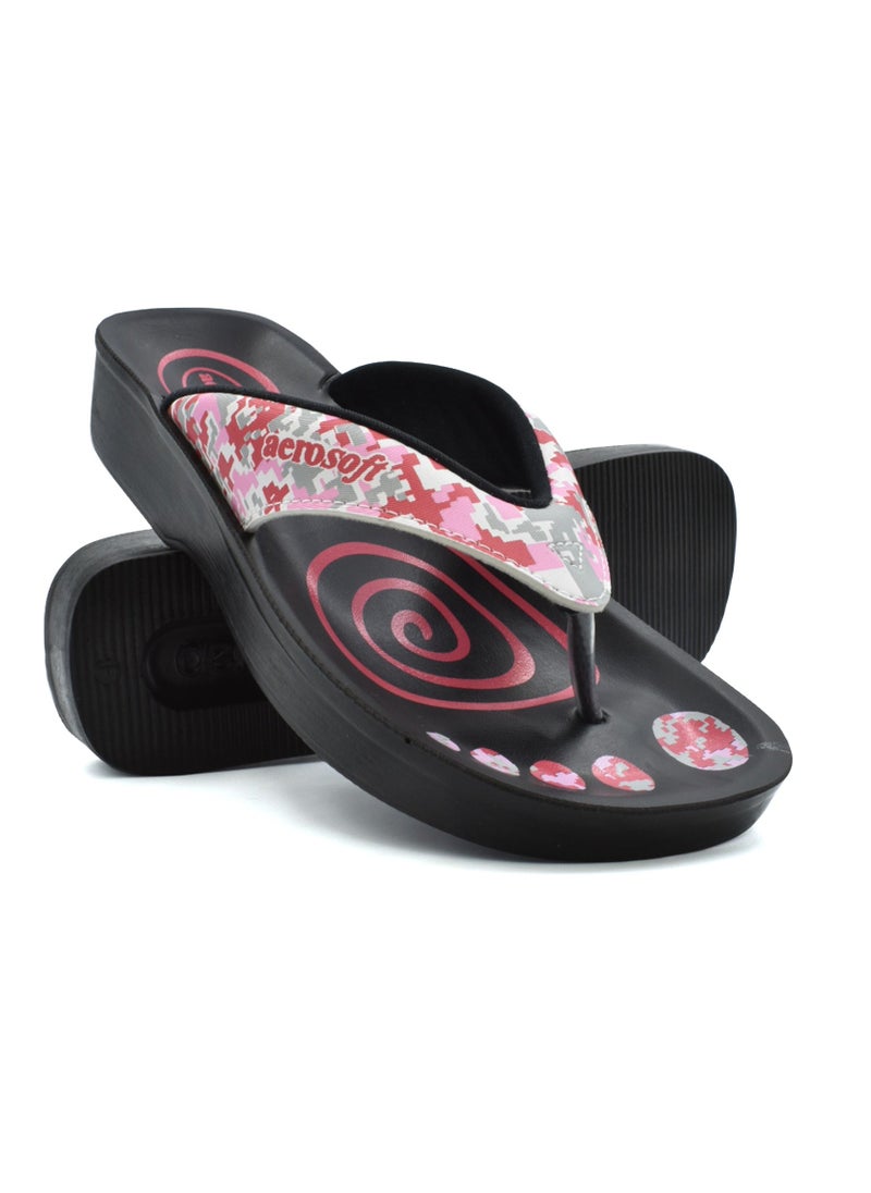 aerosoft AEROSOFT A0888 PINK LADIES SLIPPERS  - Image 4