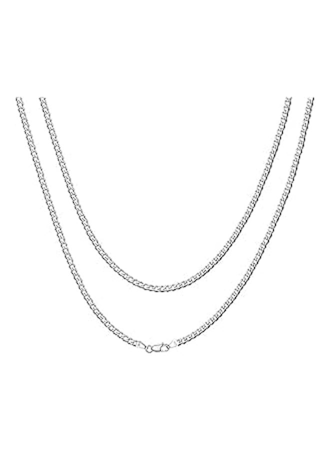 Solid 925 Sterling Silver Chain For  - Image 1
