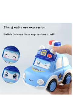 KASTWAVE 4PCS Pull Back Cars Toys are suitable for three-year-old children, Toddler Toy Wind Up Cars，Friction Powered Press Vehicles Infant Birthday Gift for boys and girls.  - Image 4