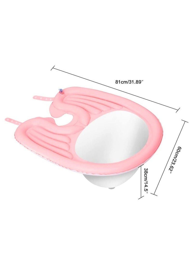 ماركة غير محددة Portable Inflatable Shampoo Basin for Bedside and in Bed for Elderly, Disabled, Pregnant, Injured, Bedridden, Handicapped. Wash Hair in Bed Shampoo Bowl with Drain Tube Use for Washing Coloring Hair  - Image 2