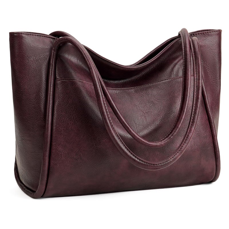 GAEKEAO Tote Bag for Women Work with Zipper Vegan Leather Ladies Travel Shoulder Bags Purses and Handbags Casual Weekender - Image 1
