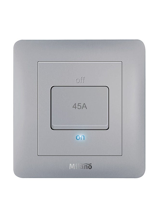 DANUBE HOME دانوب هوم - ميلانو 45A Dp Switch مع مؤشر LED Sl Ps