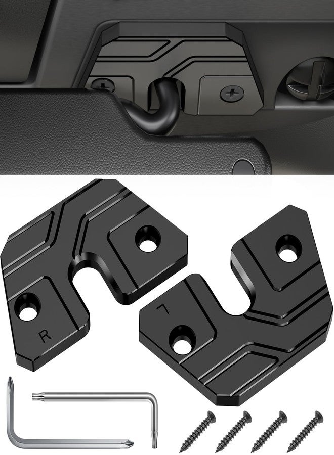 Veharvim Sun Visor Repair Kit, Upgrade Heavy Duty Sun Visor Clips Compatible with Jeep Wrangler JK 2018-2023/ Gladiator 2020-2023，2 Packs Sun Visor Clip Fix Replacement - Image 1