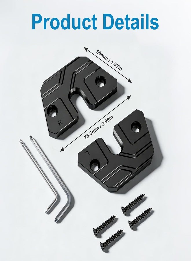 Veharvim Sun Visor Repair Kit, Upgrade Heavy Duty Sun Visor Clips Compatible with Jeep Wrangler JK 2018-2023/ Gladiator 2020-2023，2 Packs Sun Visor Clip Fix Replacement - Image 3