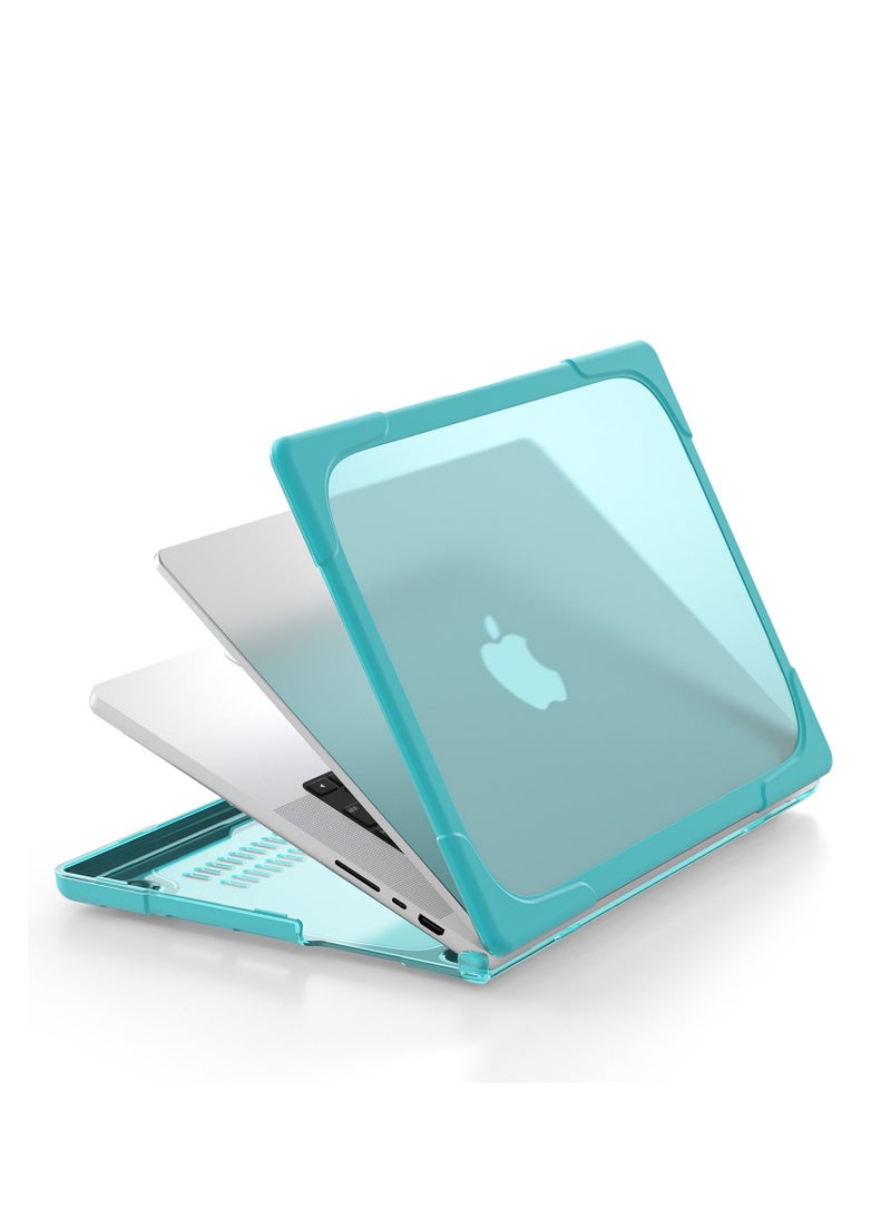 GULFLINK GULFLINK Hard Shell Case Cover with Kickstand Shockproof Function for MacBook Pro (A2485) 2021 16.2 inch  - Image 2