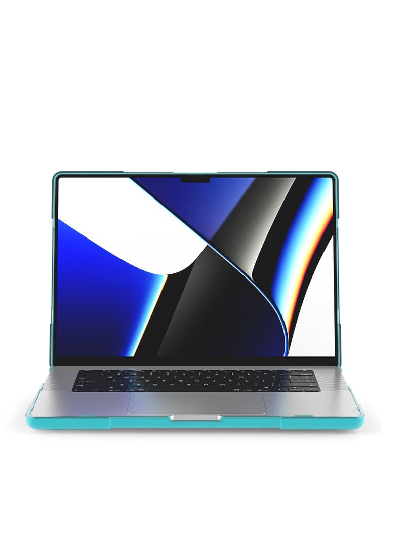 GULFLINK GULFLINK Hard Shell Case Cover with Kickstand Shockproof Function for MacBook Pro (A2485) 2021 16.2 inch  - Image 4