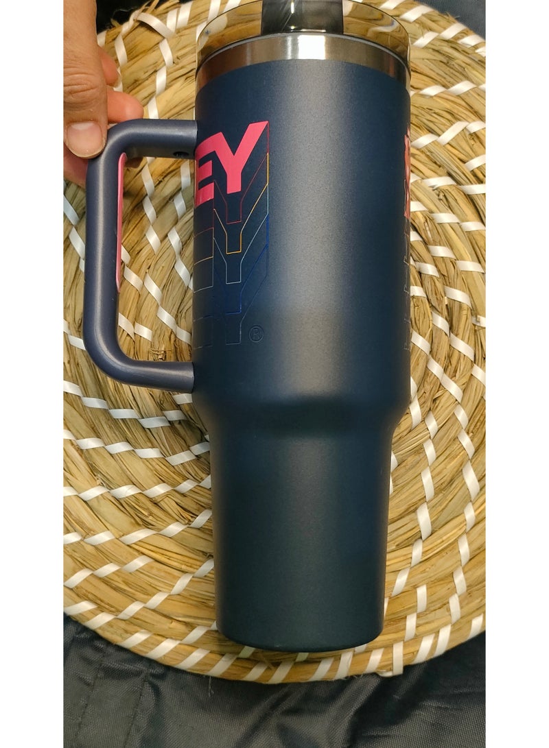 ستانلي مج ستانلي كوينشر ستانلس استيل مع الماصه 1200 مل ( اصدار اسود) - Image 1