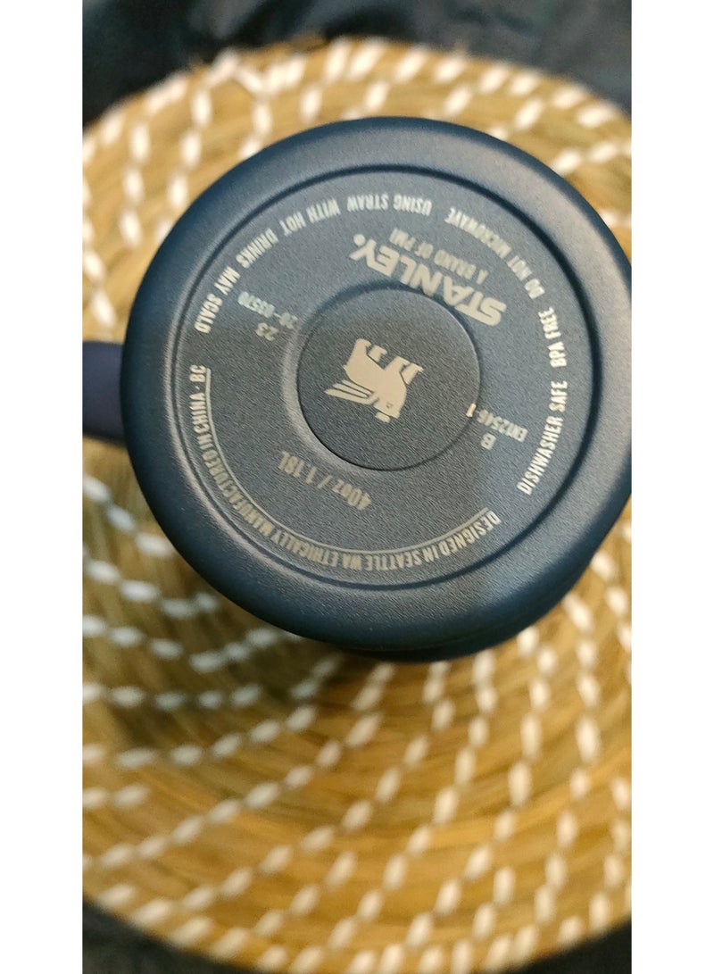 ستانلي مج ستانلي كوينشر ستانلس استيل مع الماصه 1200 مل ( اصدار اسود) - Image 3