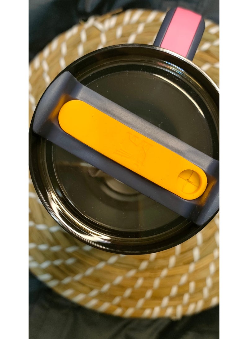 ستانلي مج ستانلي كوينشر ستانلس استيل مع الماصه 1200 مل ( اصدار اسود) - Image 4