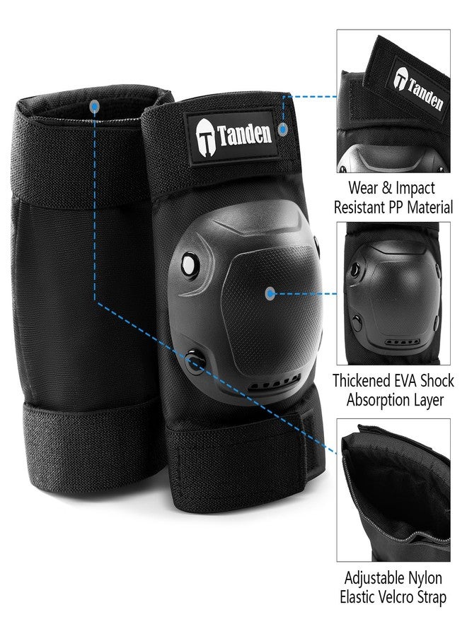 Tanden Skating Protective Gear Kids Knee Pads and Elbow Pads Set, Bike Knee Pads for Kids Wrist Guards for Roller Skating Toddler Knee and Elbow Pads - Image 5