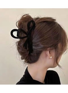 Autumn and Winter Velvet Hair Clips New Women's Bow Hair Accessories Versatile Temperament High-end Shark Clips 2024 - pzsku/Z46F27EDD7E550B6F1B84Z/45/_/1735828538/2a724c51-ebb3-4122-83bb-34e3894dd76f