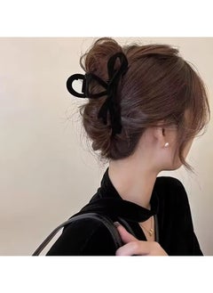 Autumn and Winter Velvet Hair Clips New Women's Bow Hair Accessories Versatile Temperament High-end Shark Clips 2024 - pzsku/Z46F27EDD7E550B6F1B84Z/45/_/1735828569/d9f95143-9472-45ad-b13e-afd253f8598f