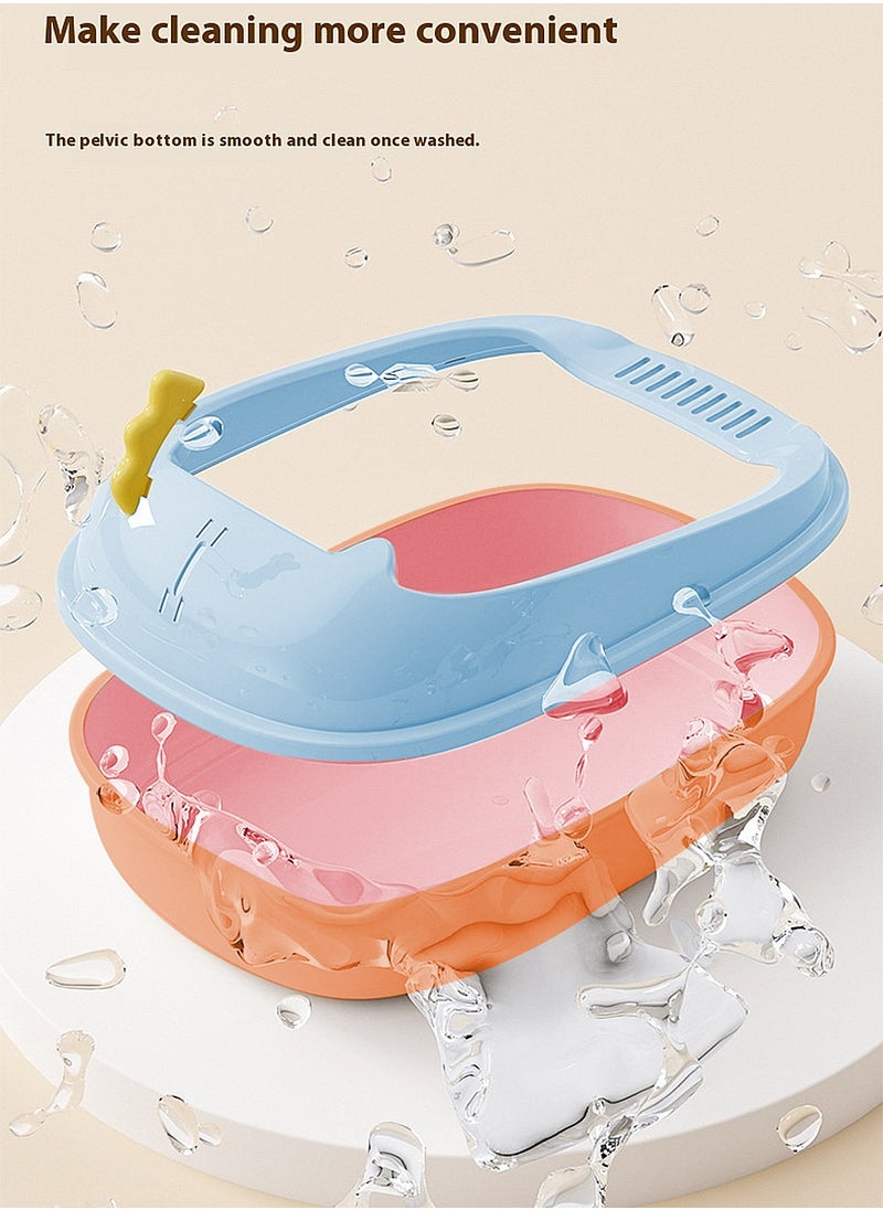 Kidle - Cat Litter Tray Cat Litter Box Litter Basin for Cats - Image 1
