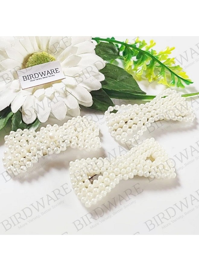 بيردوير مشابك شعر BIRDWARE للنساء غير قابلة للانزلاق، مشابك شعر معدنية ذهبية كبيرة غير لامعة، إكسسوارات للبنات، مشابك شعر فرنسية للشعر الكثيف والطويل المجعد (عبوة من 8 قطع) - Image 2