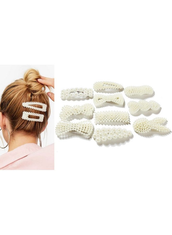 بيردوير مشابك شعر BIRDWARE للنساء غير قابلة للانزلاق، مشابك شعر معدنية ذهبية كبيرة غير لامعة، إكسسوارات للبنات، مشابك شعر فرنسية للشعر الكثيف والطويل المجعد (عبوة من 8 قطع) - Image 1