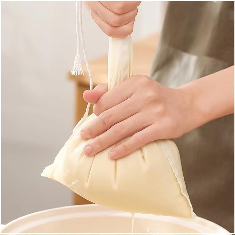 Wentoenapp 5 Pcs Nylon Straining Bag - Fine Mesh - Homebrew Beer Wine Cider Dry Hop Beer Brewing Filters and Straining Home Brewing and Wine Making, Straining Bag (6 x 7.8 inch(Width x Height)) - Image 4