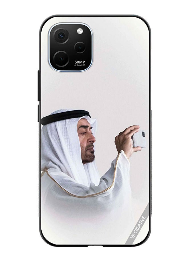 VR CREATIVE Protective Case Cover For Huawei Enjoy 50z Sheikh Mohamed Bin Zayed Al Nahyan Design Multicolour - Image 1