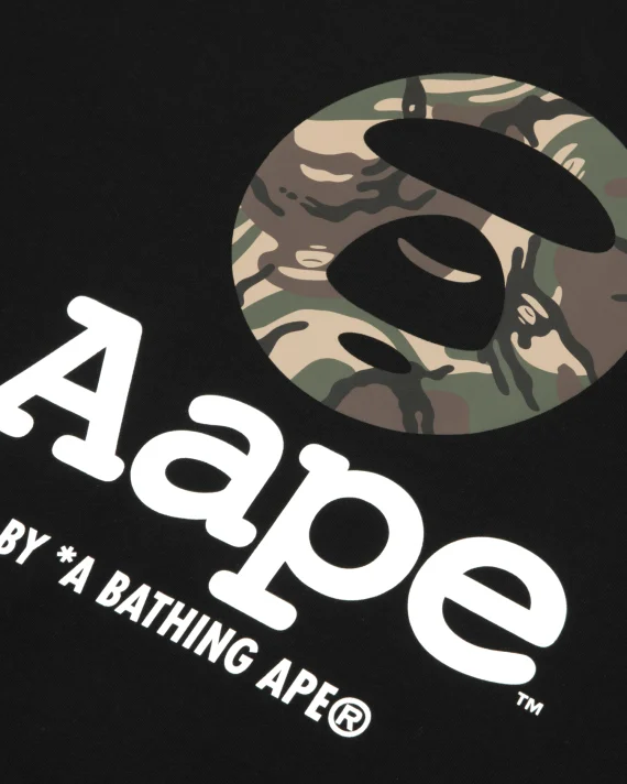 AAPE  AAPEUNVS camo moonface tee for Men | Best Price UAE