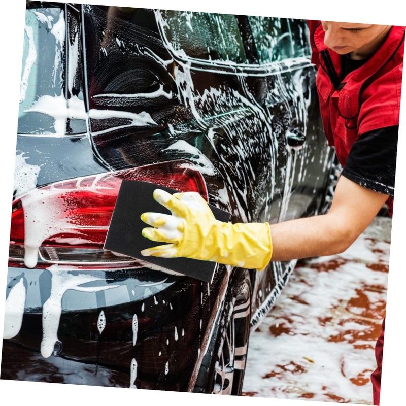 Non Scratch Car Wash Sponge Blocks 4 Pack Excellent Water Absorption For Dirt Removal - Image 5