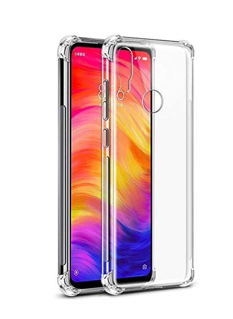 ماركة غير محددة - غطاء حماية أكريليك شفاف مقاوم للصدمات لهاتف Xiaomi Redmi Note 7 أو Note 7 Pro ، شفاف - Image 1