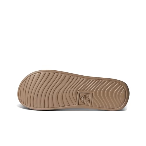 Reef One Slide Mens Sandal, Lightweight & Water Friendly, Black/Fossil, 11 - Image 3