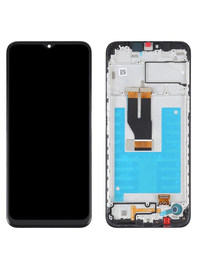 erorex Replacement OEM LCD Screen For Nokia G11 / G21 Digitizer Full Assembly with Frame Black - Image 2