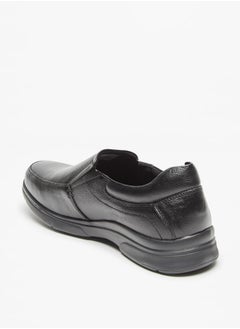 DUCHINI Mens Textured Slip-On Loafers  - Image 2