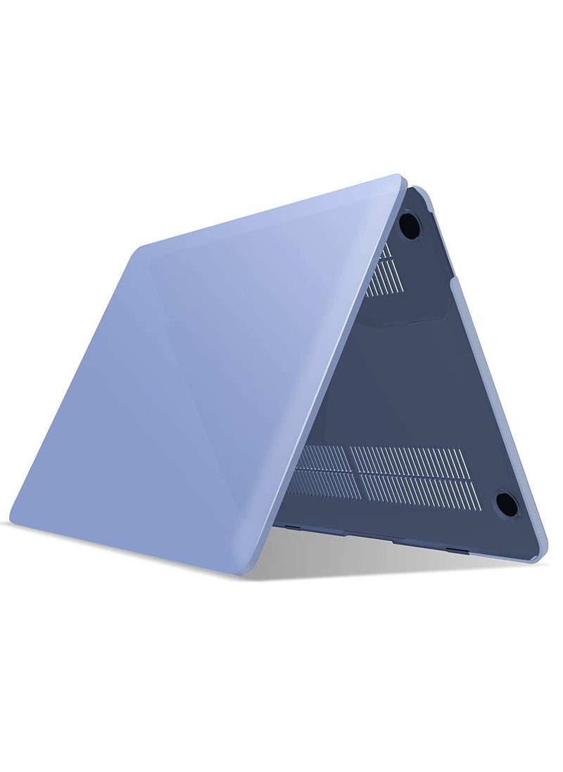 iBenzer IBENZER Compatible with 2023 2022 M2 MacBook Pro 13 Inch Case 2021-2016 M1 A2338 A2289 A2251 A2159 A1989 A1706 A1708, Hard Shell Case & Keyboard Cover for Mac Pro 13, Serenity Blue,T13SRL+1A  - Image 2
