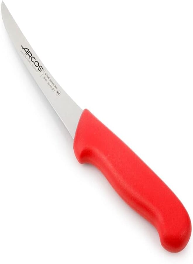 Arcos 2900 Curved Boning Knife - Red, 140mm