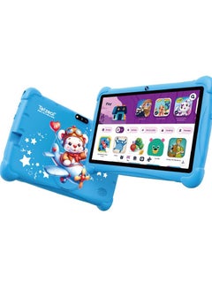 Telzeal Telzeal P602 7-Inch Kids Tablet – 4GB RAM, 128GB Storage, 3000mAh Battery, 5G Connectivity, Dual Cameras, Educational Apps, Parental Controls, and Cartoon Protective Case for Safe and Fun Learning  - Image 1