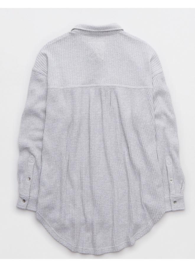 آري من امريكان ايجل قميص بأزرار وافل فاف - Image 2