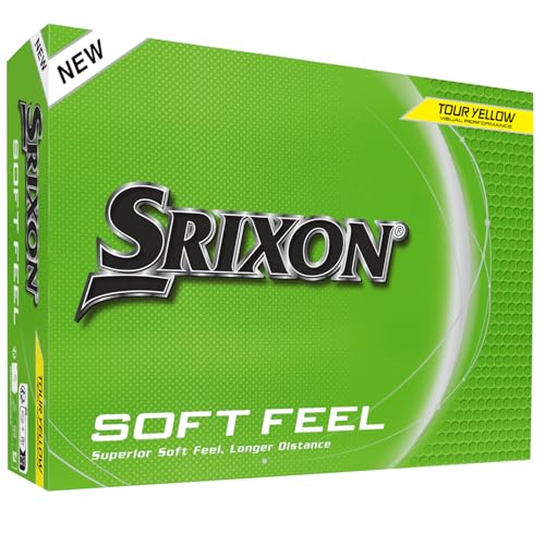 Srixon Soft Feel Golf Balls Soft Feel 14 Yellow - Image 1