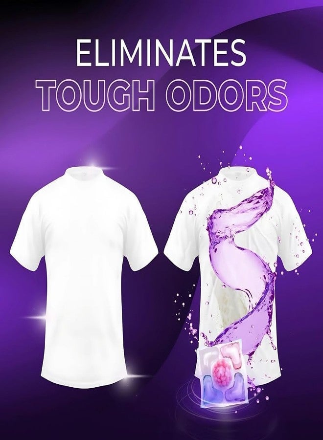 ETSAP 30 Pods 5-in-1 Dissolvable Magic Laundry Pods | Tough Stain Fighter for Top & Front Load Machines | Floral Aroma | Eco-Friendly | 1 Pod = 1 Wash for 5-7kg Loads (30 Pods) - Image 5