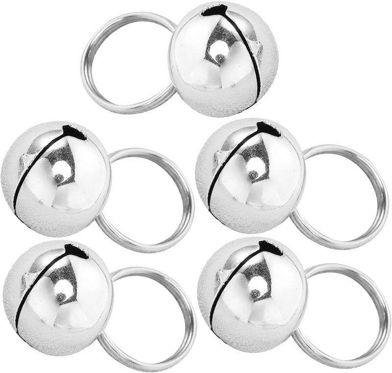 Garneck 5pcs Pet Bell Accessories Bell Ornament for Cat Dog Hanging Loud Clapper Christmas Decor - Image 1