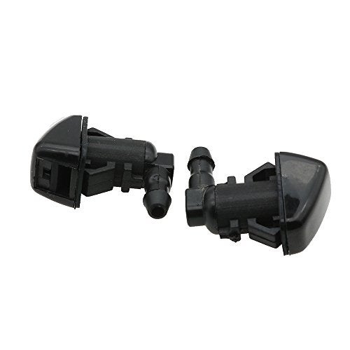Syconeer Pack of 2 Windshield Washer Nozzle Kit Windshield Washer Squirter Nozzle Kit Wiper Spray Nozzle for 2011-2015 Ford F250 F350 F450 F550 Replace OE BC3Z-17603-A BC3Z17603A - Image 5