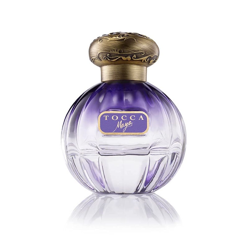 Tocca Womens Eau de Parfum Maya Fragrance 17oz 50 ml Warm Floral Wild Iris Blackcurrant Patchouli Heart HandFinished Bottle