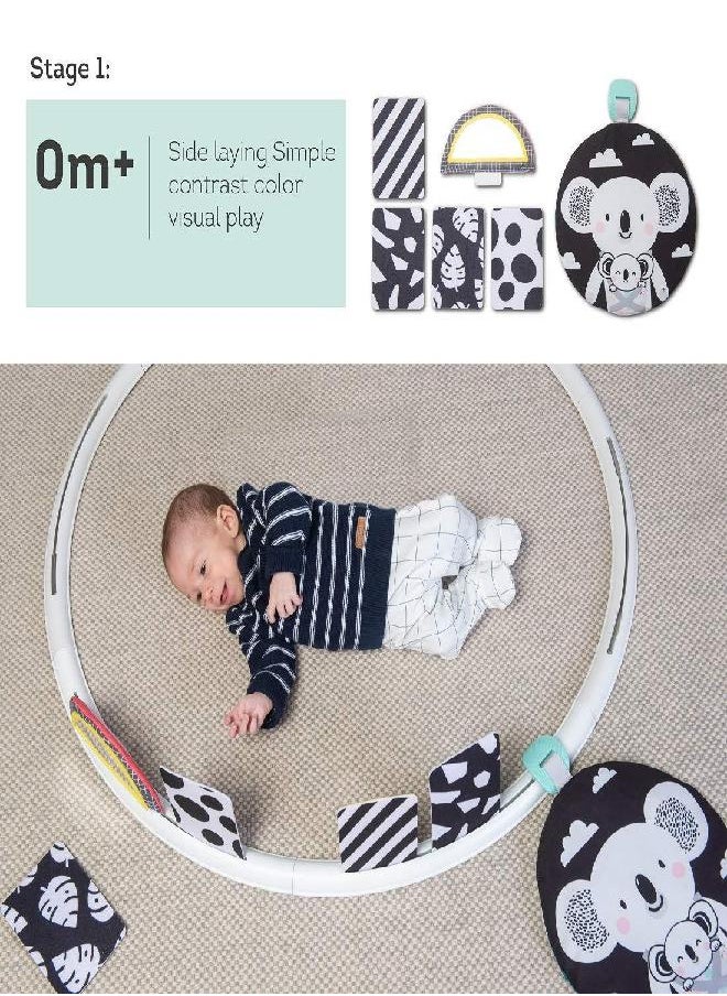 Taf Toys Taf Toys All Around Me Activity Hoop | Developmental Hoop, Prefect for Newborns and up, with 24 Developmental Activities. Designed to Promote Baby’s Senses, Motor Skills and Cognitive Development  - Image 3
