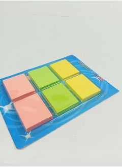 MtjrNet 6 Packs of Multicolor Sticky Notes  - Image 2