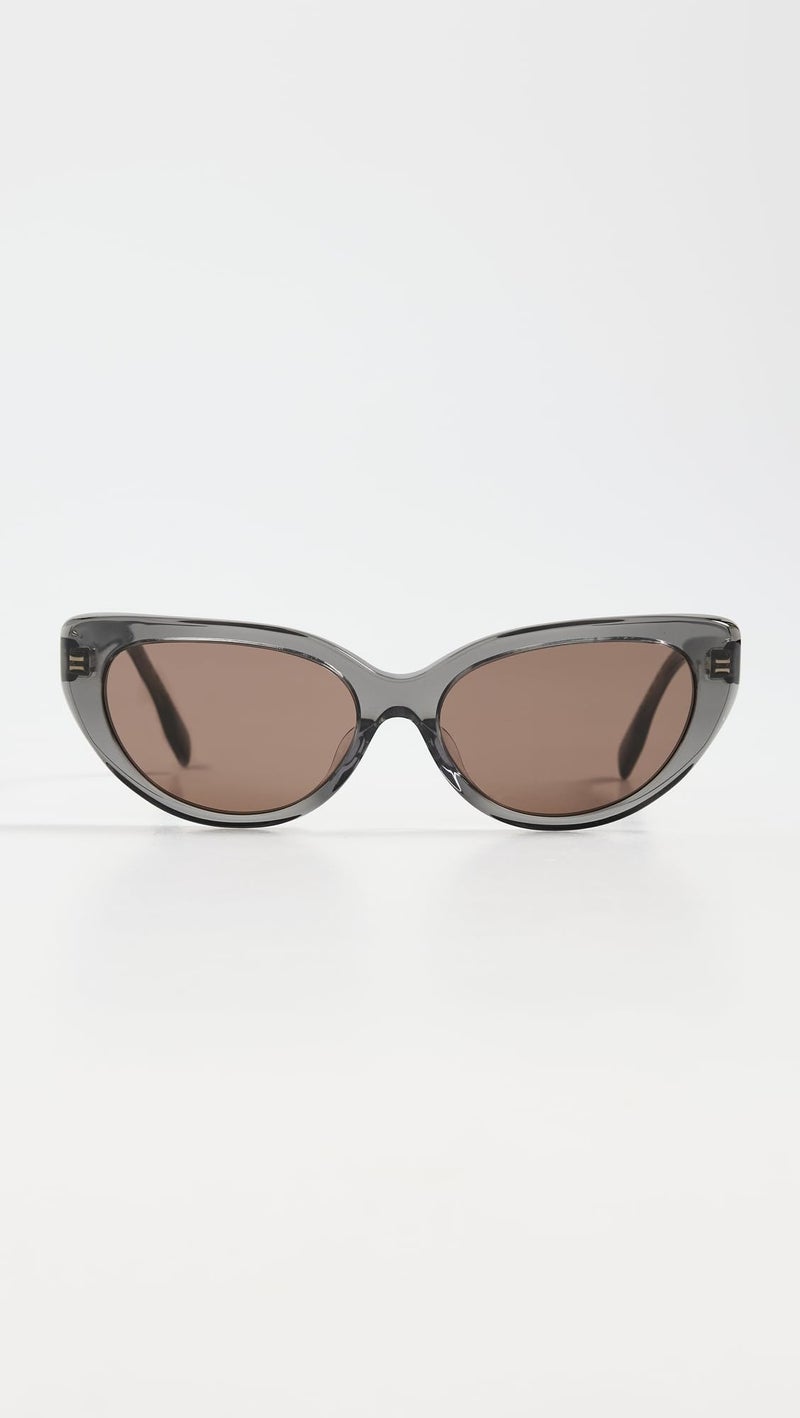 Tory Burch Women's 0TY7220D Cateye Sunglasses, Washed Black, One Size - Image 2