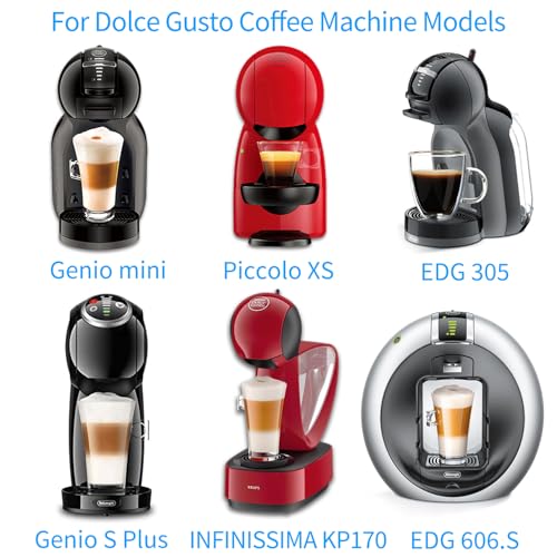 FOXNSK Reusable Capsule Adapter for Dolce Gusto, Refillable Coffee Capsule Adapter Coffee Capsules Converter with 41mm Tamper Compatible with Piccolo XS/Genio S/EDG 305/EDG 606.S - Image 5
