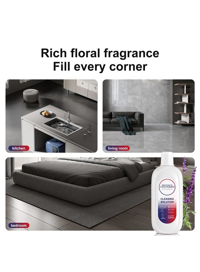 Nukisa محلول تنظيف الأرضيات 500 مل بنكهة اللافندر متوافق مع Tineco FLOOR ONE S5/S3/IFLOOR3/IFLOOR2/IFLOOR SERIES (【نكهة اللافندر】 زجاجتين) - Image 5