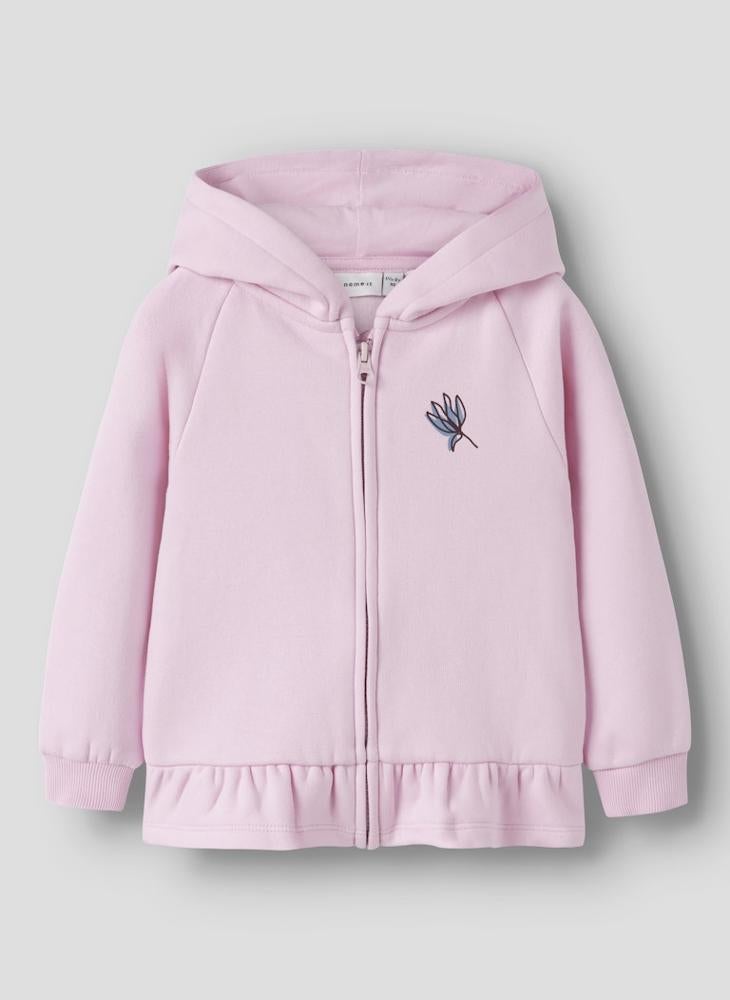 NAME IT Kids Zip Through Hoodie - Image 1