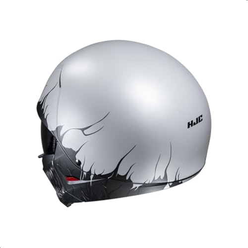 HJC i20 Scraw Open Face Motorcycle Helmet, DOT Approved (MC10SF, Medium) - Image 4