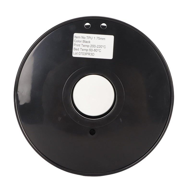 خيوط TPU أسود 1.75 مم مرن ناعم 95A عالي السرعة لا انسداد لطابعات FDM ثلاثية الأبعاد - Image 5