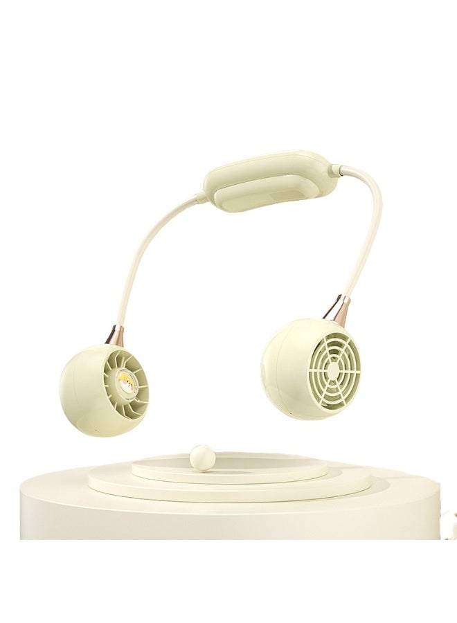 Nariele New USB Cartoon Outdoor Sports Neck Hanging Fan