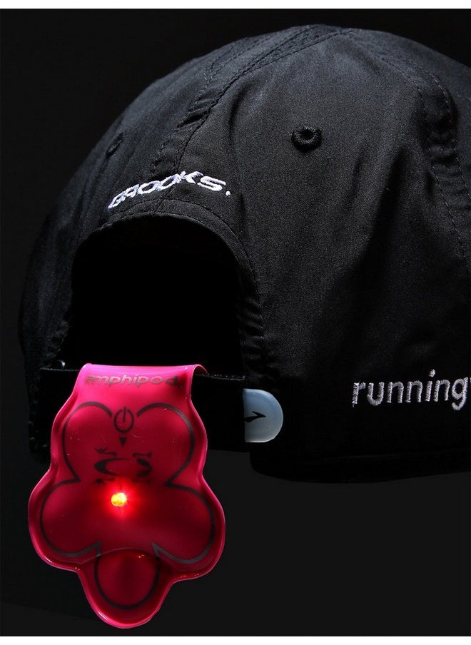 Amphipod Vizlet Led Flashing Wearable Led Reflectors Twin Pack Pink Flower One Size  - Image 5