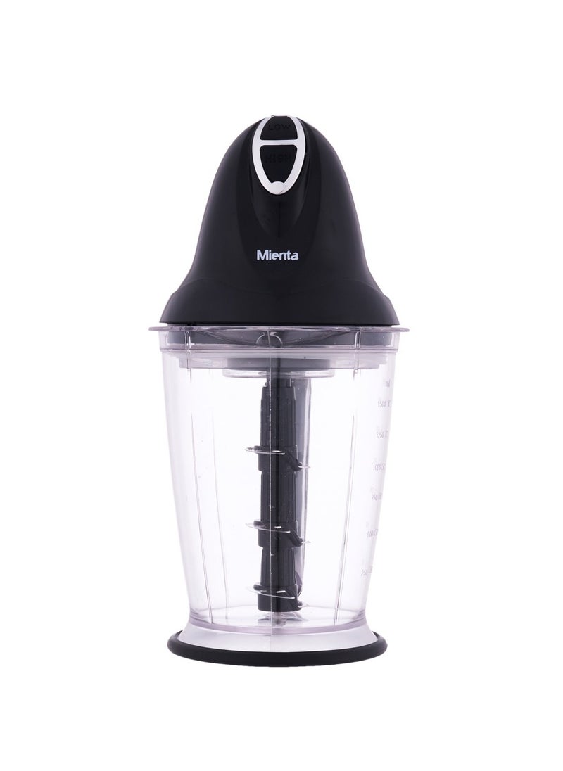 Mienta Mineta Chopper, 450 Watt, Black - CH23838A 