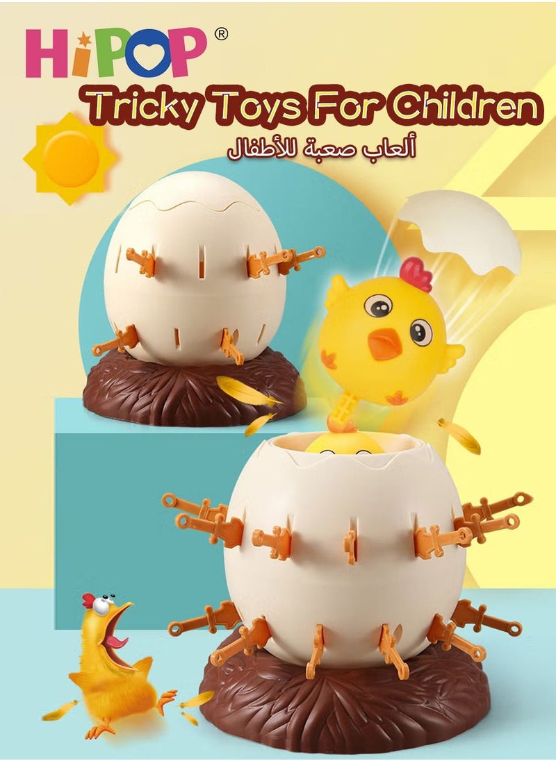 HIPOP - Tricky And Funny Family Games,Insert Carefully,Family Interactive Board Game - Image 1