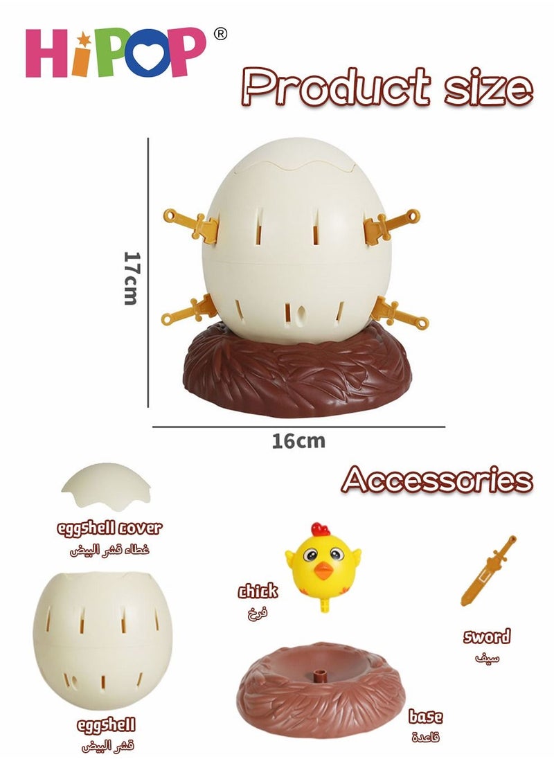 HIPOP - Tricky And Funny Family Games,Insert Carefully,Family Interactive Board Game - Image 1