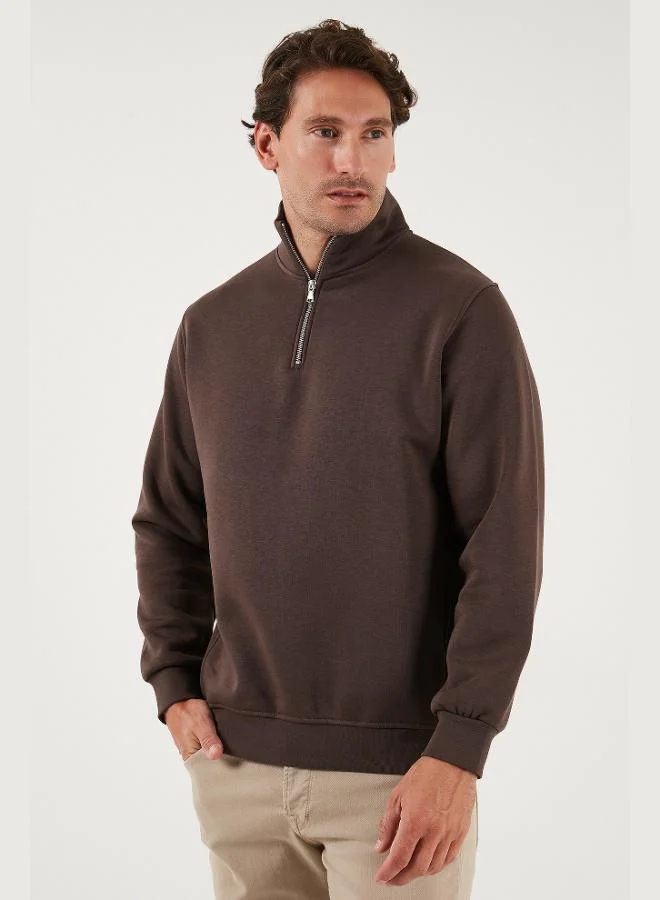 Buratti  Buratti Cotton Regular Fit Stand Collar 2-Pack Sweat Men's SWEAT 59052592S2 for Men | Best Price UAE